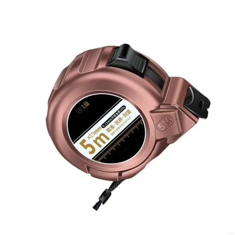 H58C Retractable Ruler Locking Steel Tape Measure Construction Tools 3/5/7.5/10M