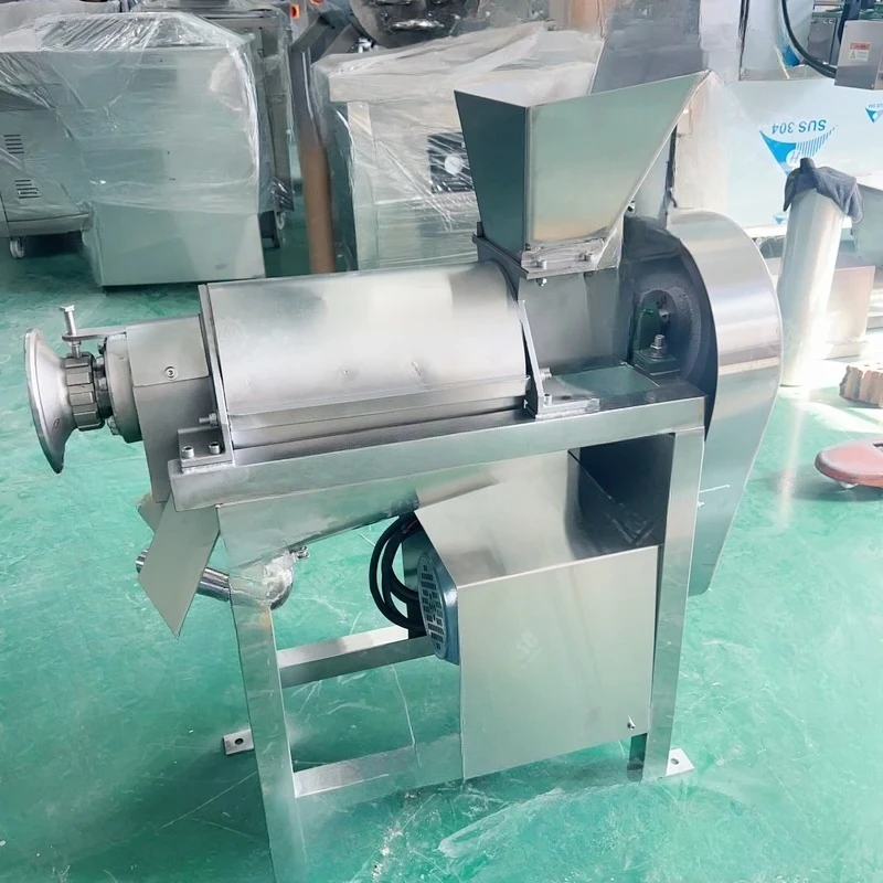 High-quality Electric Stainless Steel Citrus Juicer Spiral Juicer Big Capacity Juice Screw Press Machine Slow Juicer Commercial