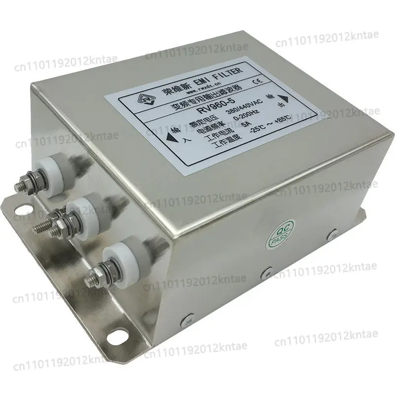 Screw-type rv960 ac three-phase line frequency conversion servo motor dedicated purification output power supply 380v filter440v