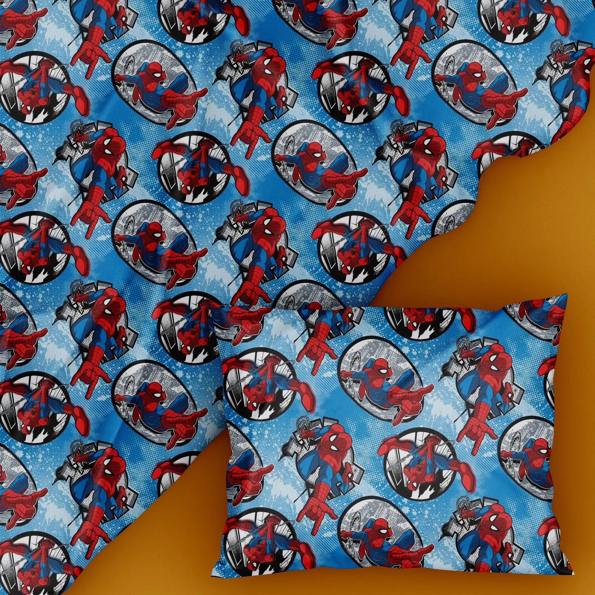 50*145 سنتيمتر خليط سبايدرمان نسيج القطن والبوليستر لخياطة الأنسجة اللحف الأقمشة التطريز المواد DIY بها بنفسك اليدوية #2