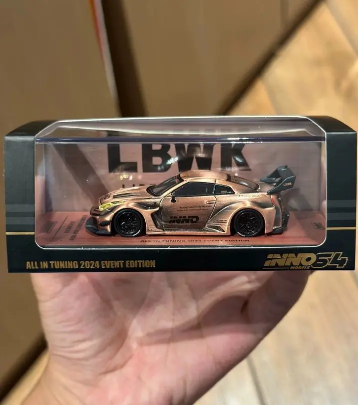 INNO64 MODELS 1:64 NISSAN R35  GT-RR ALL IN TUNING 2024 EVENT CHASE Foshan Exhibition  limited edition diecast alloy car model