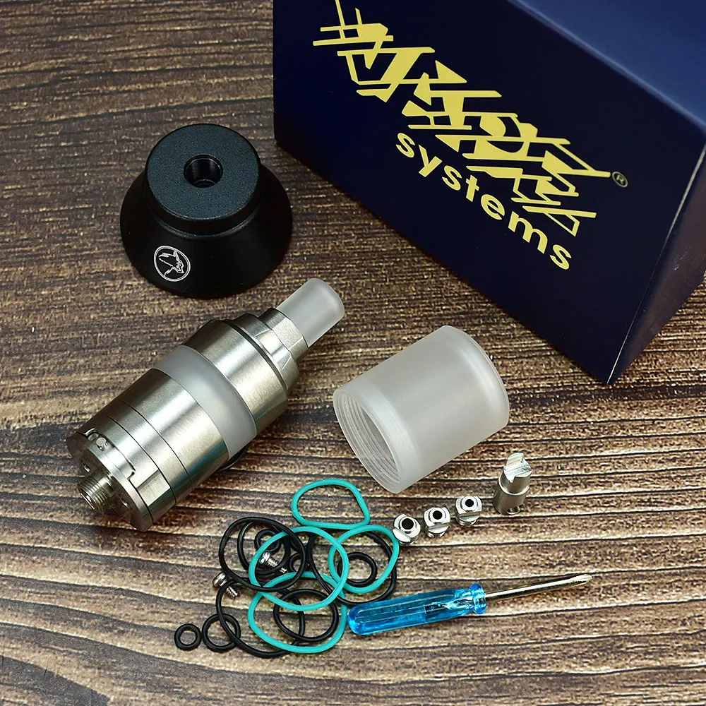 وولفكولي vape-البخاخة كا v8 نانو نمط ، 22 مللي متر ، 316ss ، هيئة الطرق والمواصلات ، 2.8 مللي