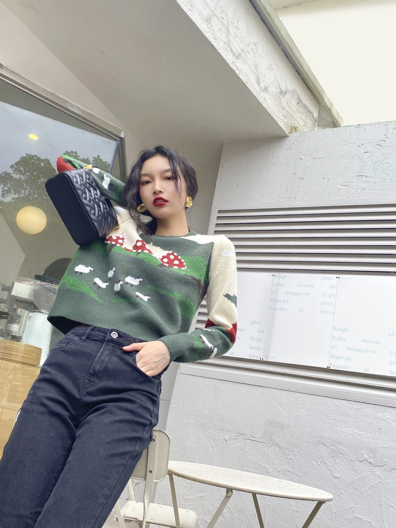 Ethereal 2023 autumn new style of Trendy casual hooded sweater