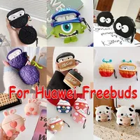 Fashion Cover for Huawei Freebuds Pro 2 Case Cartoon Silicone Earphone Case Freebuds 5 Freebuds 4i 5i Funda Protective Cover