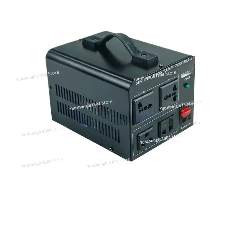 

Трансформатор 1000/1500 Вт/220 В на 110 В, электрический универсальный преобразователь мощности напряжения высокой мощности