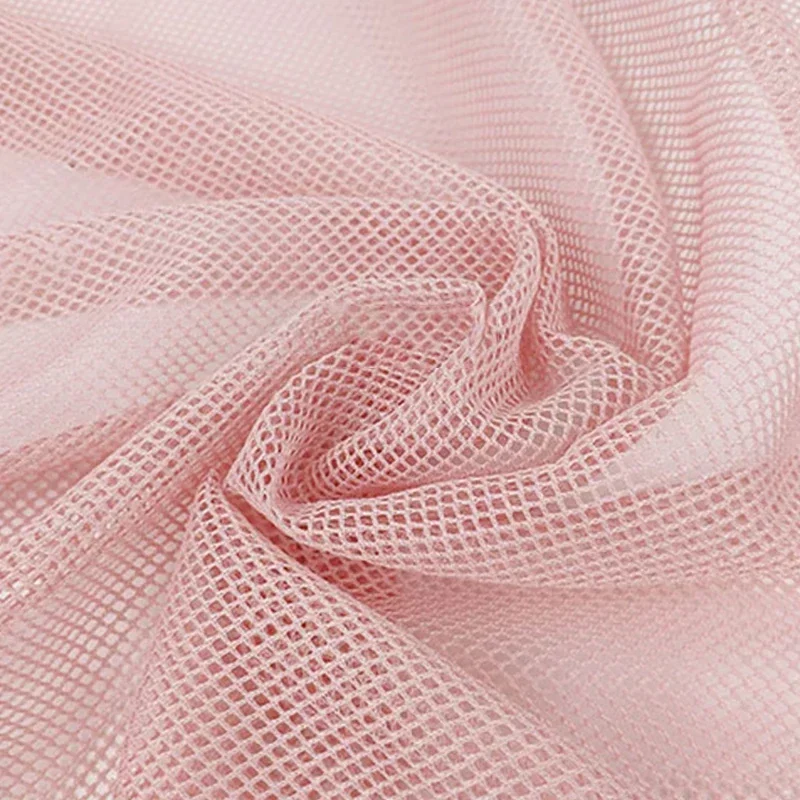 100x120cm Honeycomb Mesh Fabric Polyester Net Fabric for DIY Sewing T-Shirt Sportswear Knitted Lining Fabric Cloth Multifunction