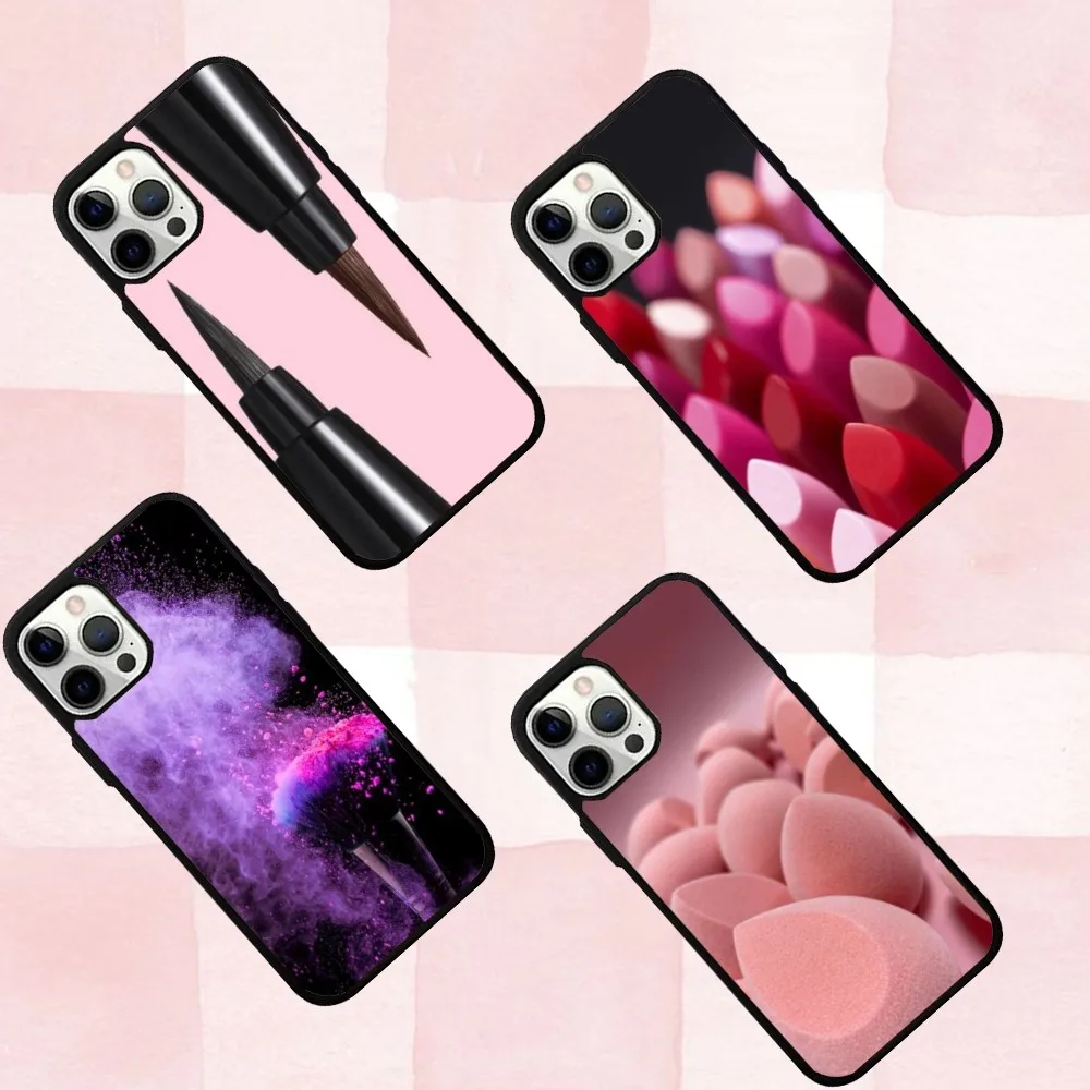 

Cosmetic Makeup Phone Case For IPhone 16,se4,15,Pro,Max,Case 14,Plus,13,12,11 Magesafe Magnetic Wireless Charge Cover
