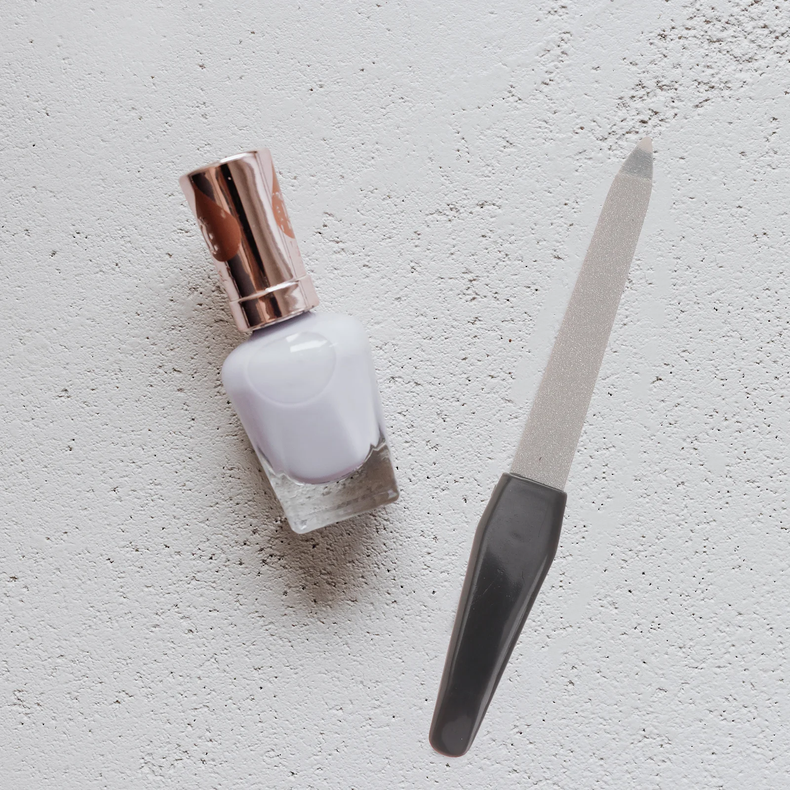 

Stainless Steel Double Sided File Buffer Manicure Tool Plastic Handle Durable Lightweight Files For Natural False Nails Art