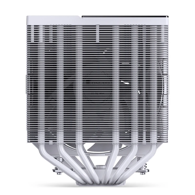 존스보 디지털 디스플레이 CPU 쿨러 듀얼 타워 6 히트파이프 CC90 CPU 공랭 쿨러 13+12cm 팬 (LGA1700 115X 1200 1851 AM4 AM5 지원) 썸네일 4