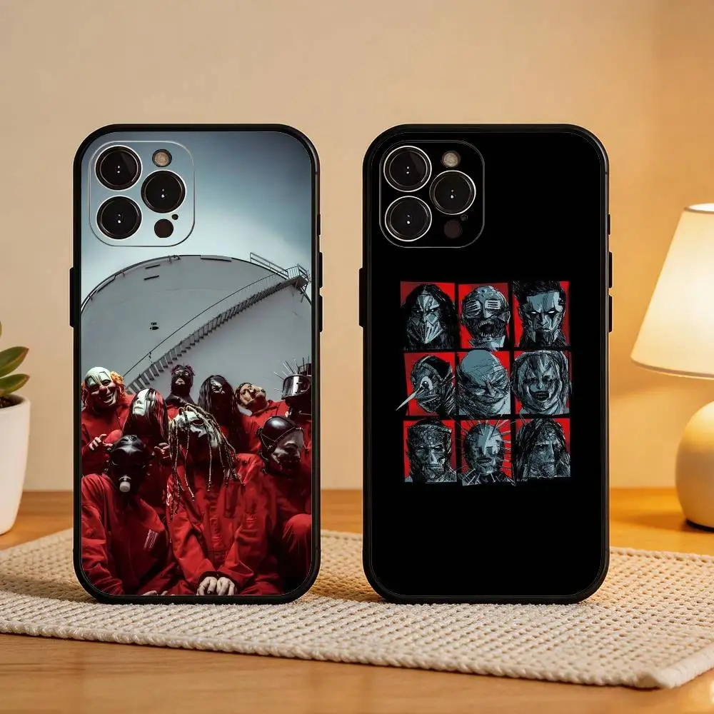 

S-Slipknot-es The E-End So Far Phone Case For iPhone17,16,15,14,13,12,Plus,Pro Max, 5G Others Soft Black Cover