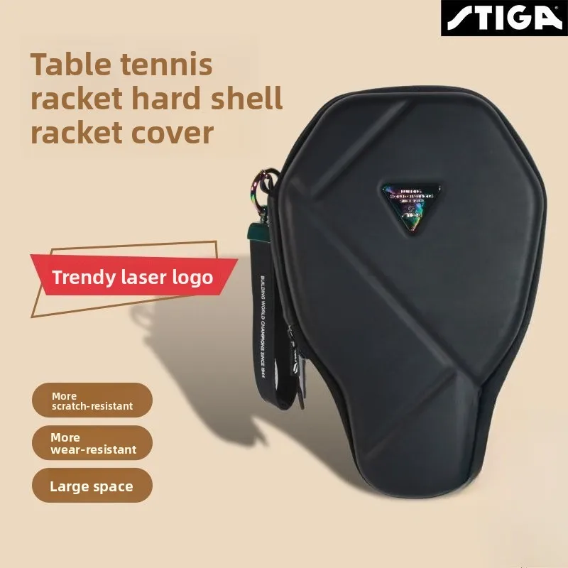 STIGA CYBER Hard Gourd-shaped Single-layer Racket Cover Hard Racket Case