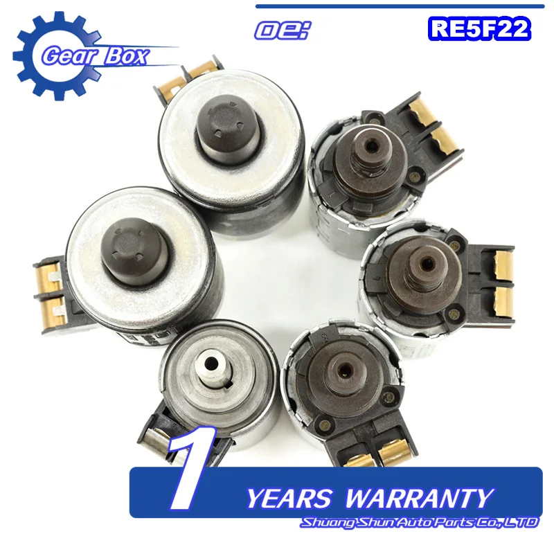 

722.6 Solenoids Fit for Mercedes for Benz 5-SPEED Auto transmission Part Alloy Plastic Assembly Products Motors RE5F22