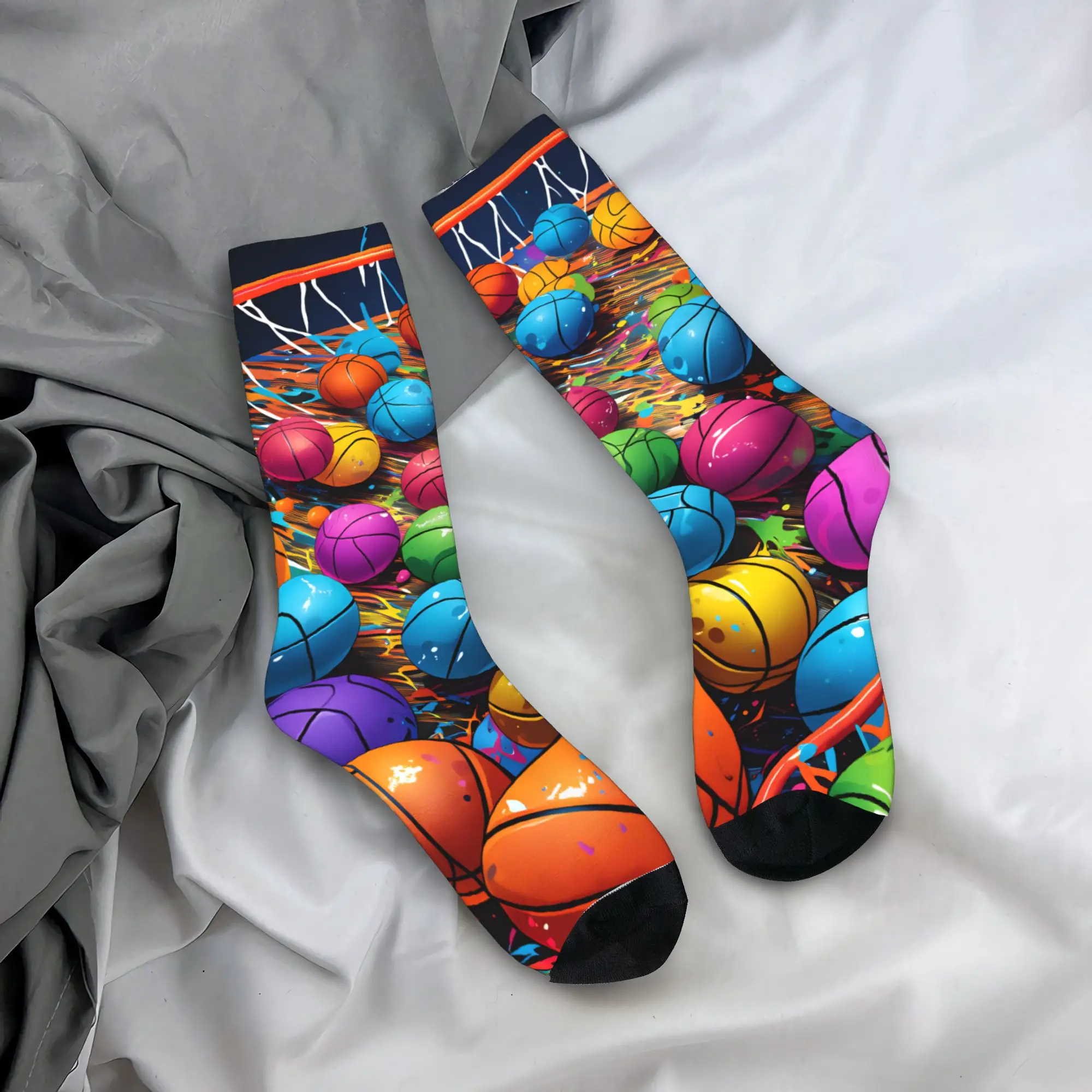 

Носки Bingo Balls Stockings: повседневные мужские теплые мягкие носки для зимы и велоспорта, нескользящие, на заказ, в подарок