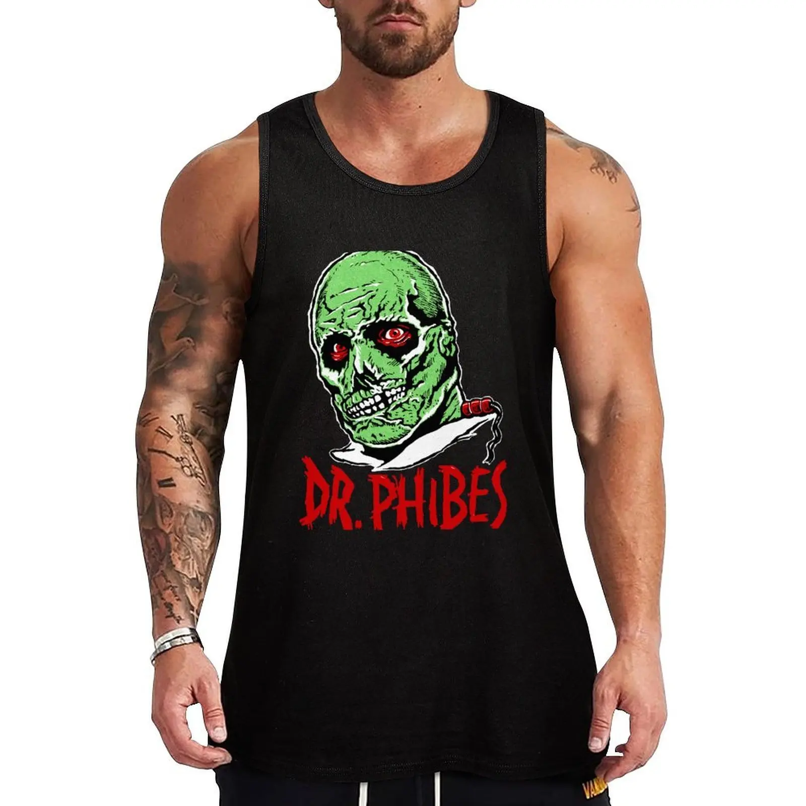 

DR. PHIBES Tank Top gym accessories man man sexycostume t shirts