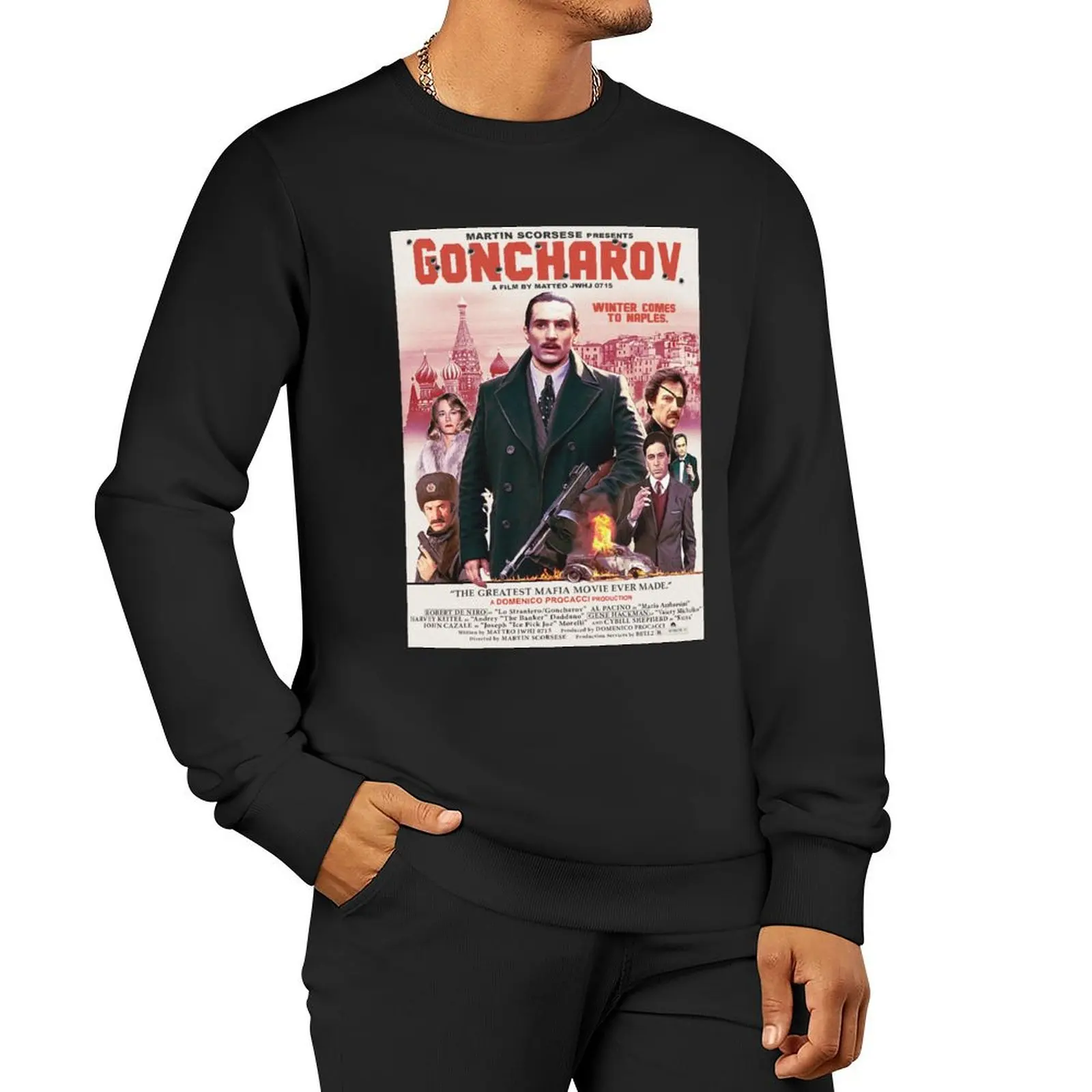 

Goncharov Movie Poster Sweatshirt aesthetic clothing mens designer clothes anime sweatshirt