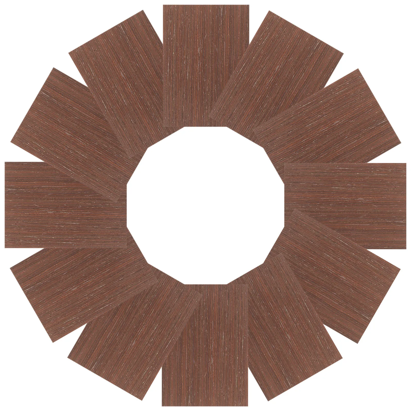 15 قطعة من مواد الديوراما الخشبية، ألواح خشبية 8.1×6×0.04 بوصة، أرضيات مصغرة للديكور المنزلي الصغير وطاولة الرمل