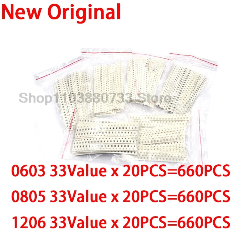 33Valuesx 20Pcs=660…