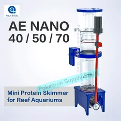 Aqua Excel Nano 40D 50D 70D Mini Protein Skimmer for Reef Aquariums Internal Protein Skimmer DC12V