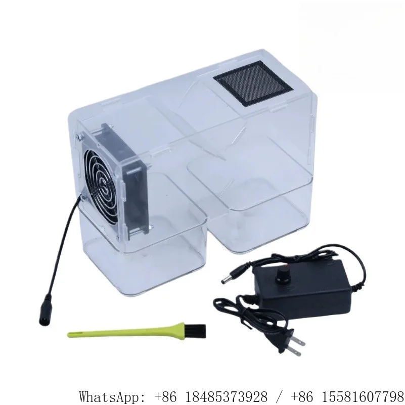 Bird Feed Shell Blowing Machine,No Assembly Required Husk Remover Wind Sheller Bird Seed Cleaner Machine, With Adjustable Speed