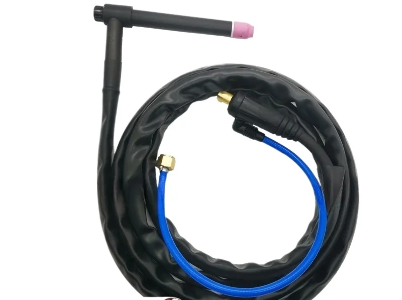 

Argon arc welding WP22 water-cooled welding gun automatic straight handle Miller 14 core WP-22 automatic tool