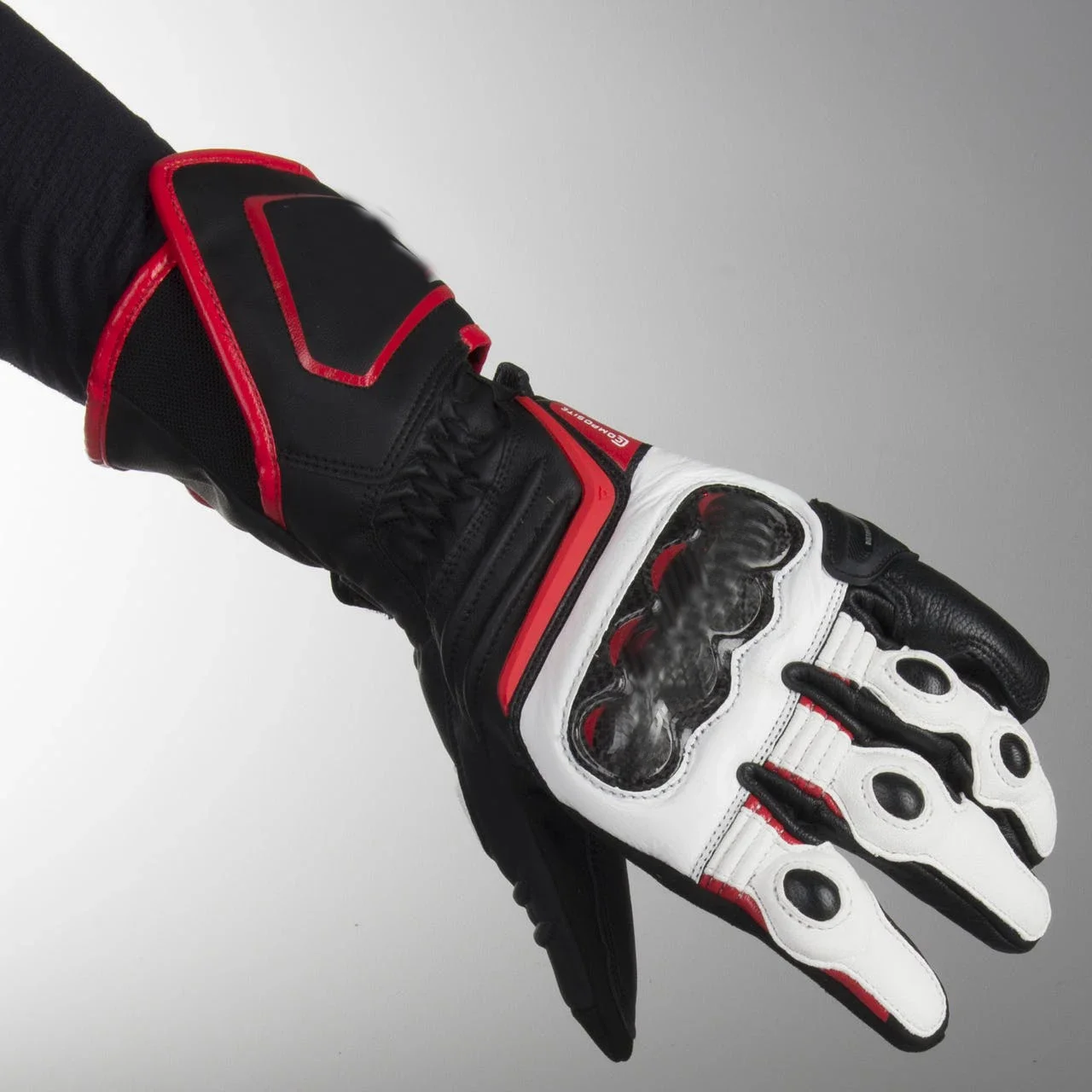 

Dennis carbon fiber long K style gloves, motorcycle riding gloves, leather gloves, anti drop off-road gloves