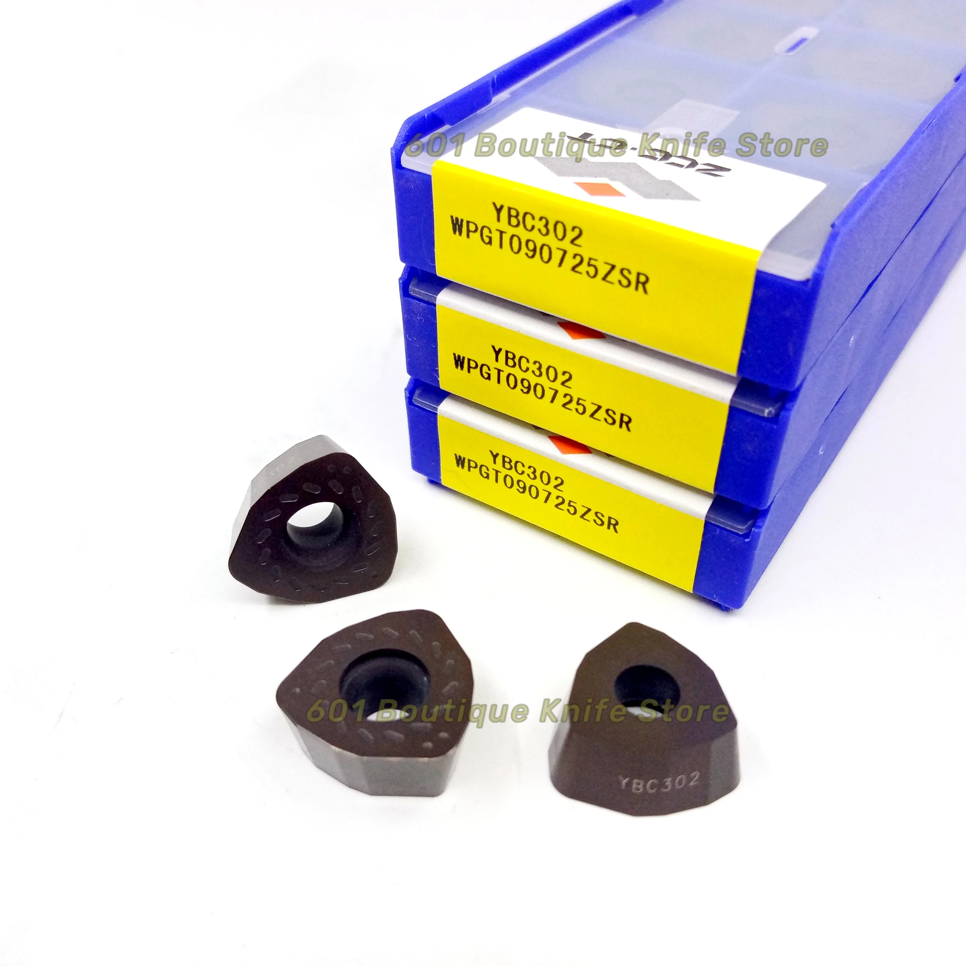 ZCCCT tungsten milling cutter insert WPGT090725ZSR YBC302