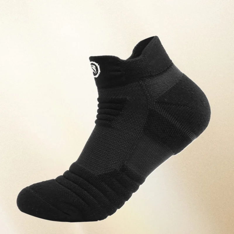 3 Pairs High Quality Men's Basketball Socks Thickened Towel Bottom Professional Running Cycling Sports Socks Short Ankle Socks