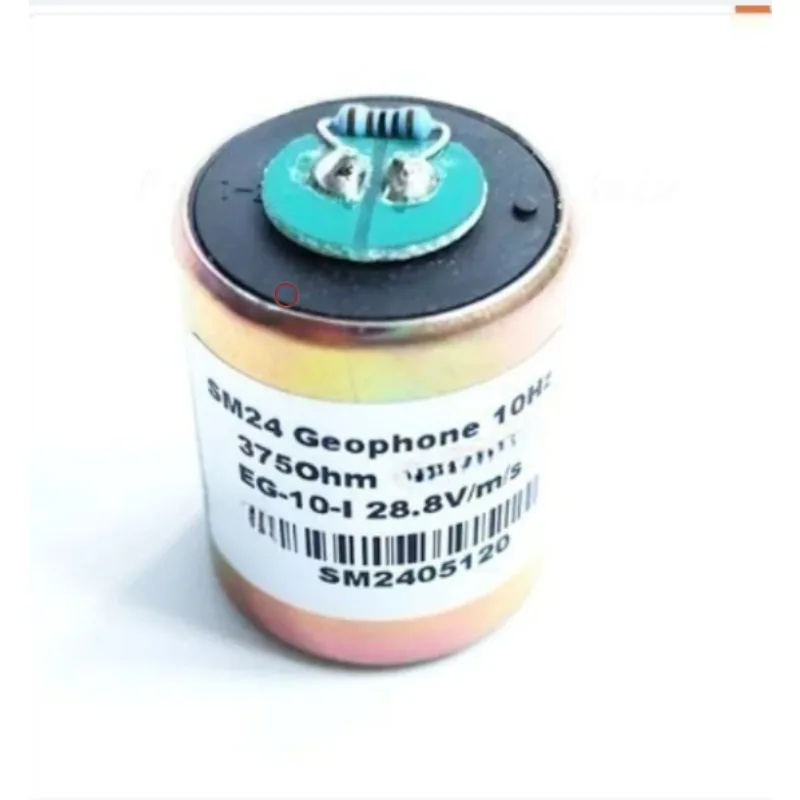 SM-24 Geophone Element 10Hz High Sensitivity Seismic Sensor Replacement For Vibration Survey Oil Exploration Engineering
