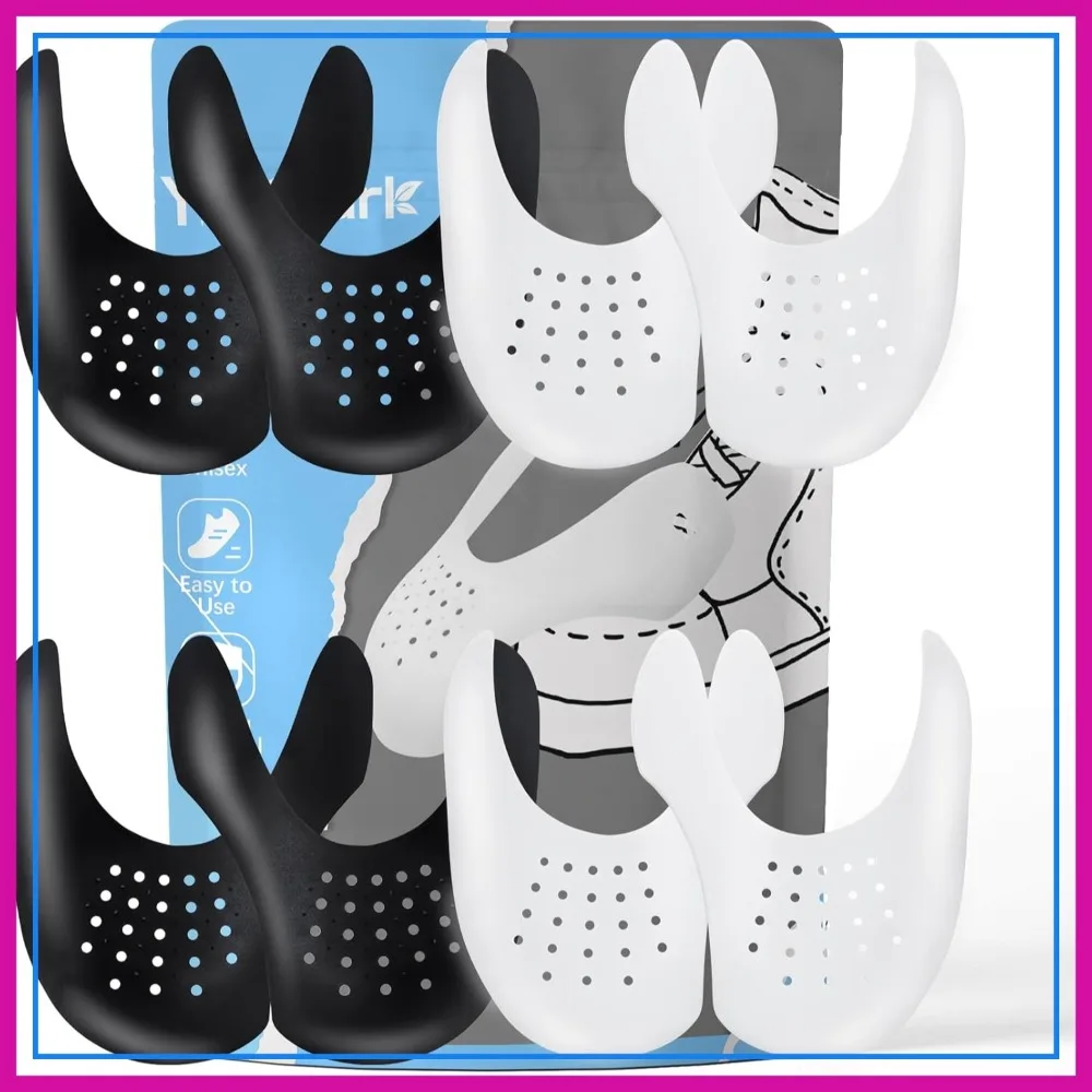

4 Pairs Shoe Crease Protector for AF1s, Dunks & More, Anti Crease for Men 7.5-13 Women 5-8.5