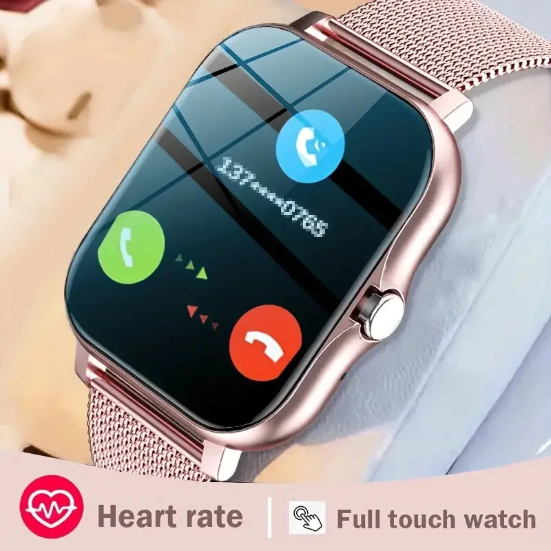 Smart Watch Bluetooth Call Fitness Tracker Heart Rate Blood Oxygen Sleep Monitor IP67 Waterproof Sports Smartwatch for Men Women