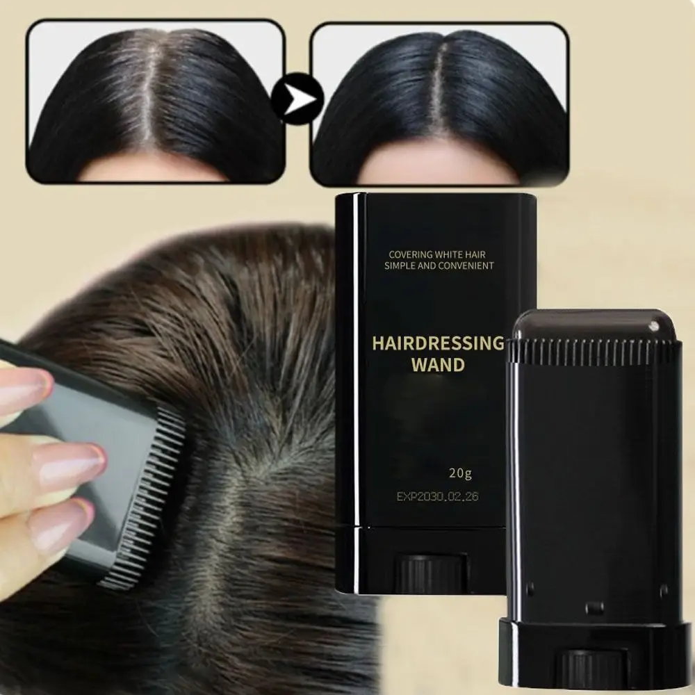 

New Waterproof Comb Hair Dye Black Color Easy to Use 2 in 1 Instant Dye Sweat-proof Hair Colouring Cream for Gray Hair Coverage