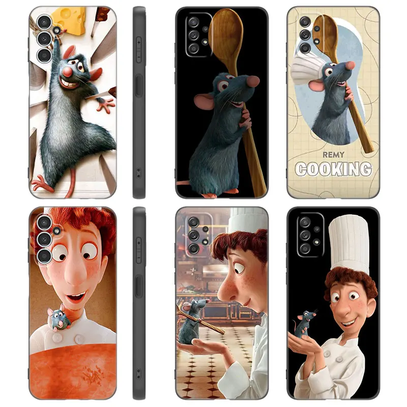 Disney Ratatouille Remy Case For Samsung A13 A22 A24 A32 A23 A25 A34 A35 A52S A53 A54 A55 A73 5G A12 A14 A15 A31 A33 A50 A51 A72