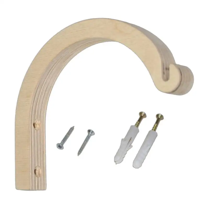 

Wooden Plant Hook Wall Mounted Wooden Hanger for Flower Pots Flower Basket Brackets with High Load-Bearing Capacity for Balcony