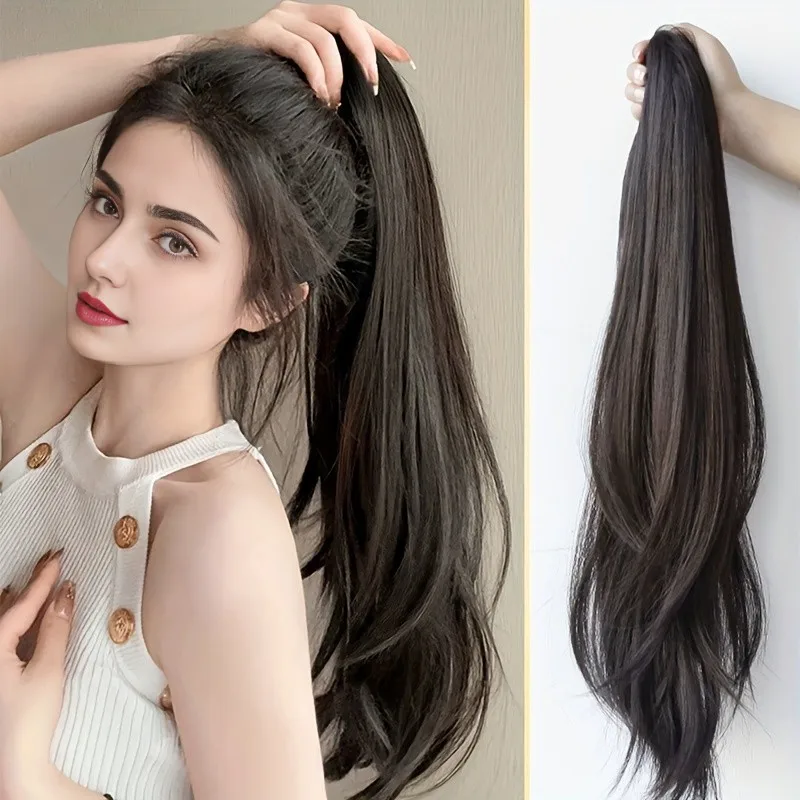 Synthetic ponytail extension 24