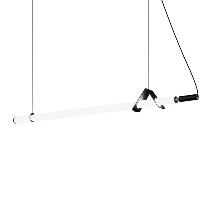 

Nordic simple one-word bar chandelier modern designer studio restaurant light