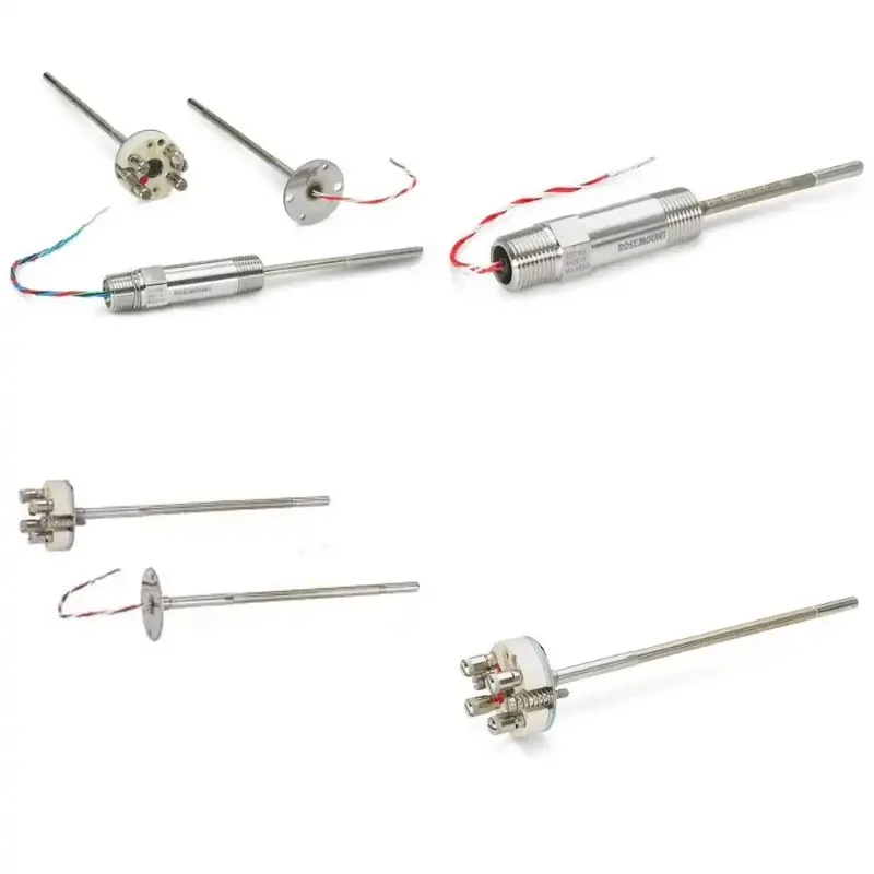 Original Imported Rosemount Integrated Temperature Transmitter 0065 for Industrial Process Control with Thermowell for