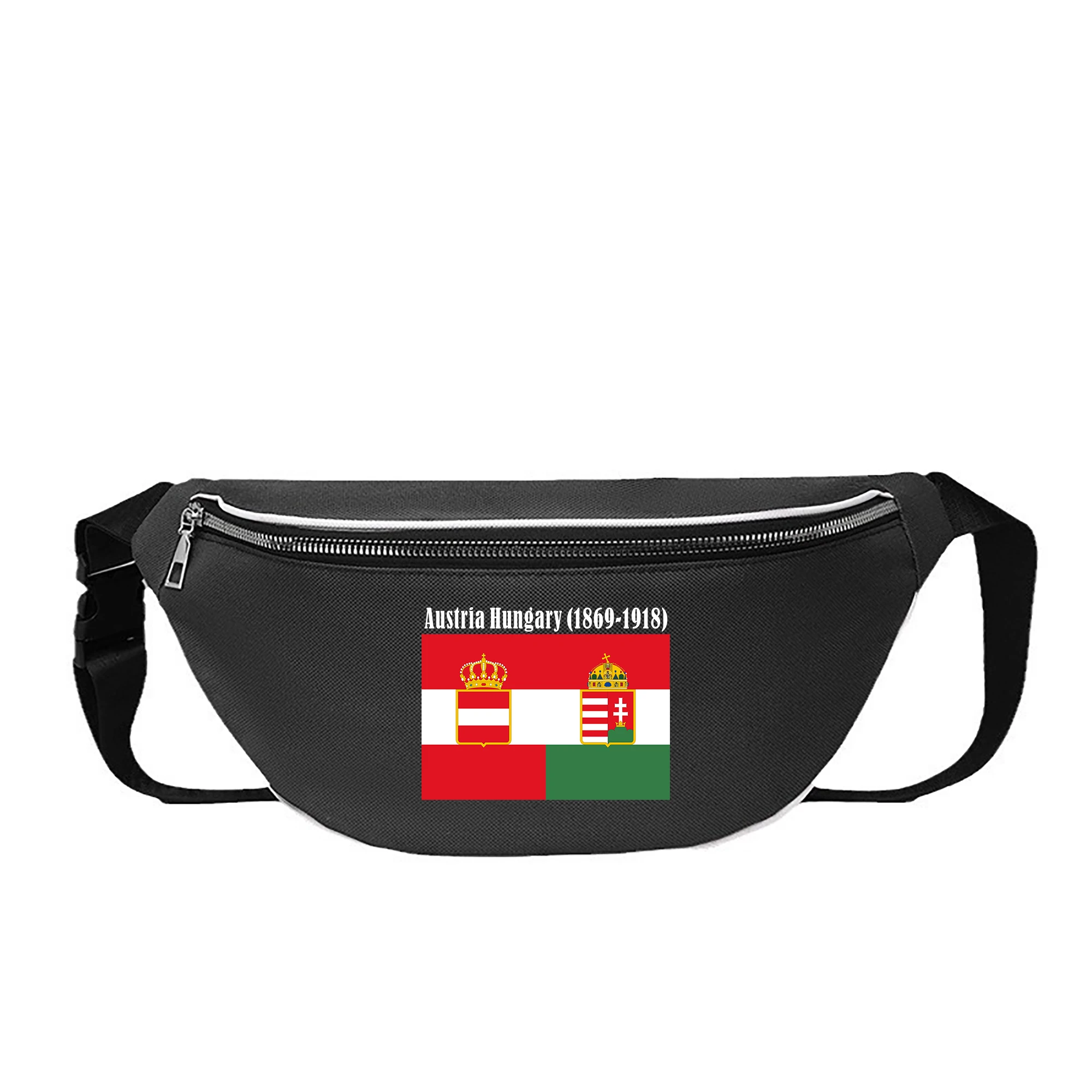 Waist bag of Austria Hungary (1869-1918)Crossbody Bag Unisex Leisure  Small Backpack Souvenir Support Picture Custom YB-138