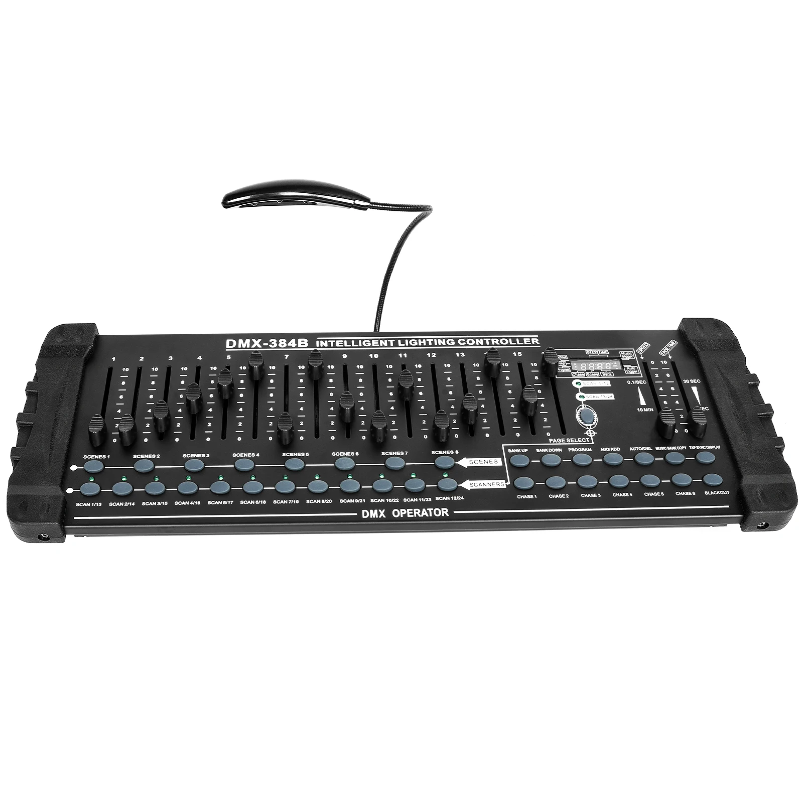 Nitehop – contrôleur DMX 512, 384 canaux, console DMX et MIDI, contrôleur de lumières de scène pour DJ, discothèque, spectacle, soirée