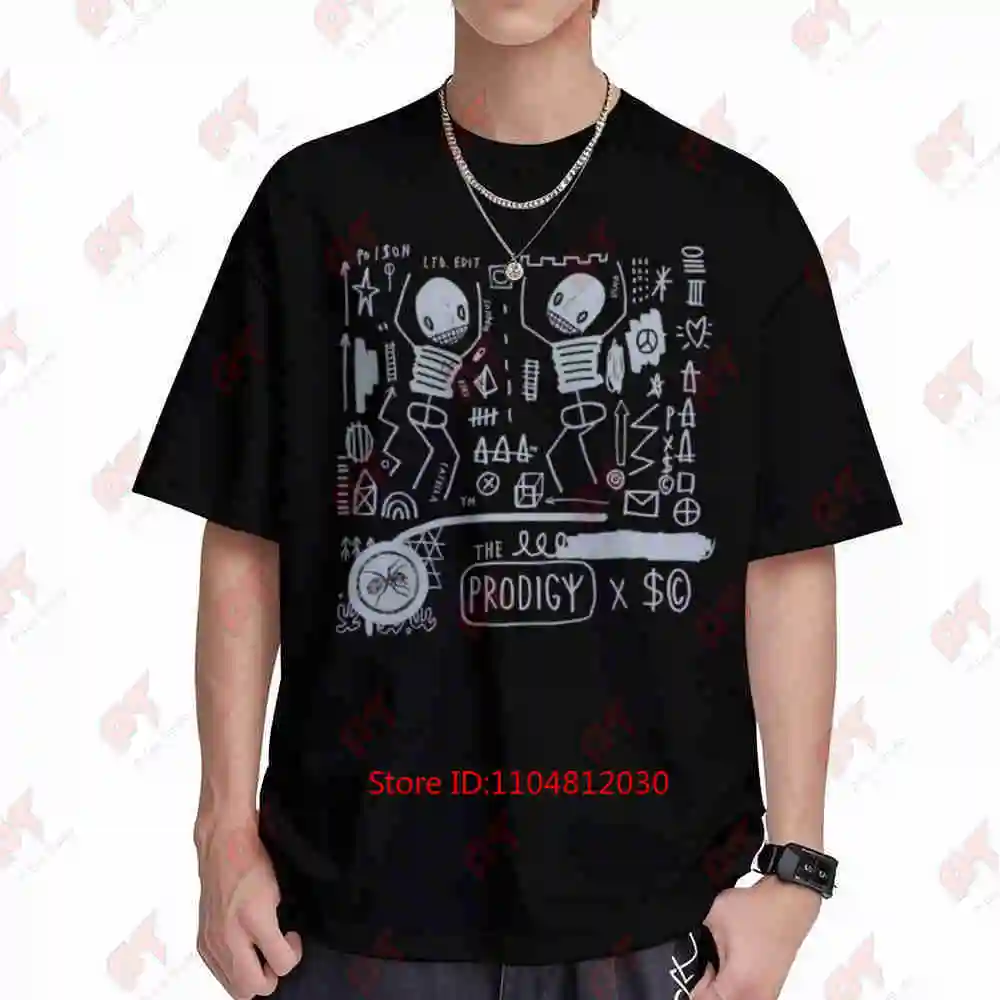 The Prodigy Skeleton Cardboard Short Sleeve Tee 100% Cotton T-Shirt