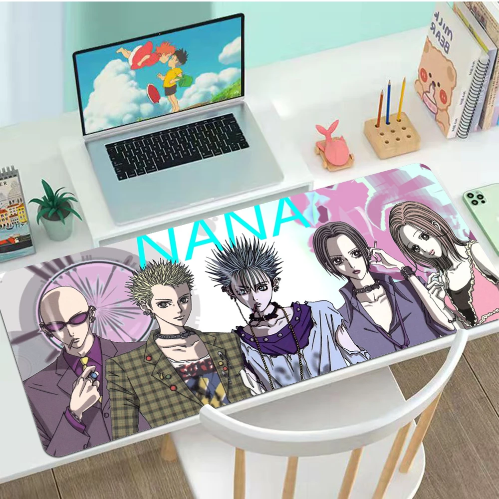 

Nana Osaki Anime 40x90 Large Alfombrilla Gaming Accessories Computer Keyboard Carpet Pad PC Notebook Gamer XL Desk Mat Mausepad