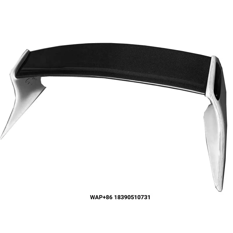 

For 1993-1998 Supra MK4 MKIV JZ80 TRD Style Rear Trunk Spoiler Wing (3pcs/set) Carbon Fiber Blade with FRP Ends