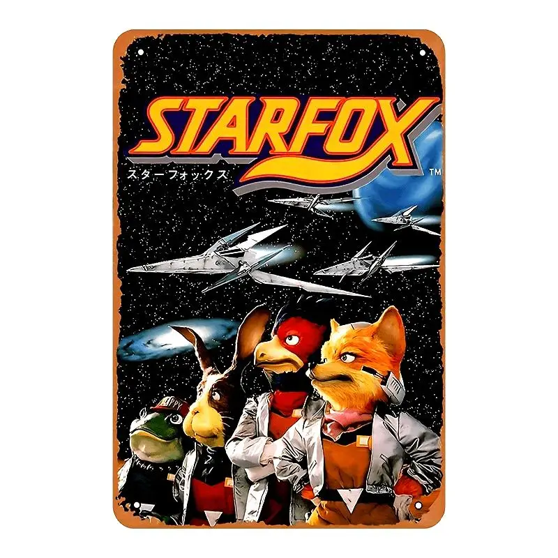 Vintage Video Game Metal Sign -  Tin Wall Art for Gaming Enthusiasts