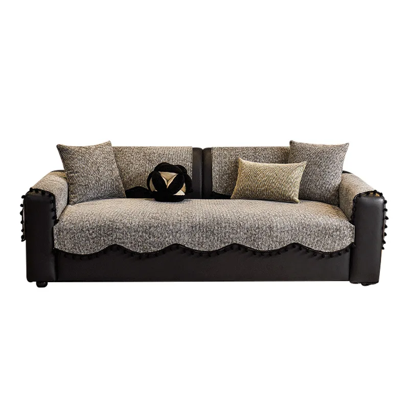 Chenier special-shaped non-slip sofa seat cushion light luxury high-end sofa cushion four-season universal cover towel