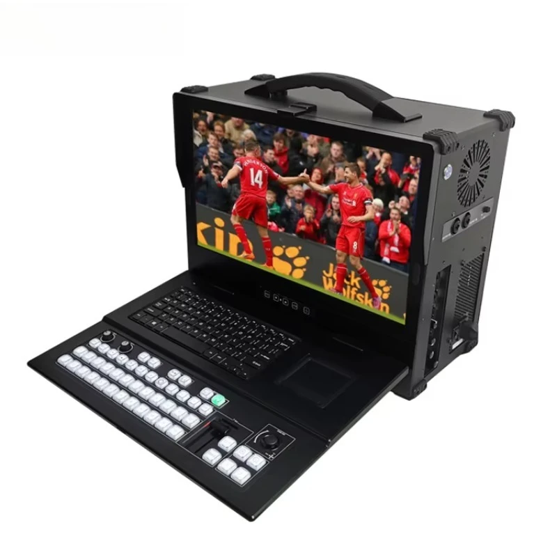 

Профессиональный 7-канальный видеомикшер для прямых трансляций и записи, оборудование для телевещания и студийной съемки