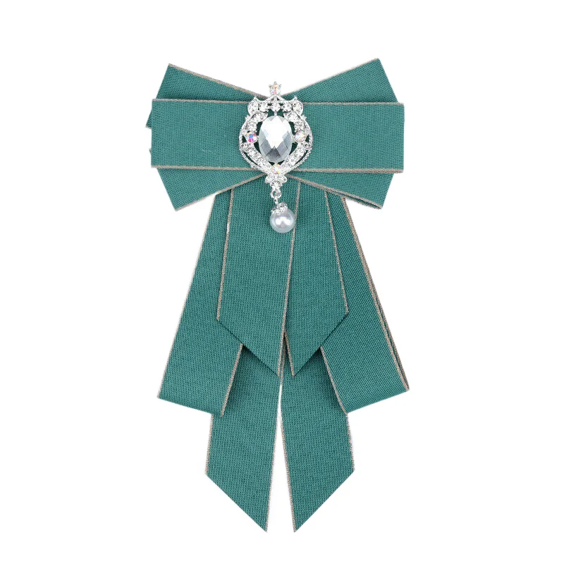 Heiße Schule Mädchen Junge Elegante Klassische Retro Große Fliege Krawatte Strass Corsage Bowtie Krawatte Geschenke für Frauen Formale Krawatten – Detail 13