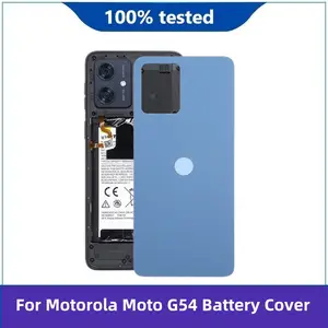 Bilashmart 6.5 Motorola Moto G54 Battery Back Cover Phone Rear Housing Case Replacement