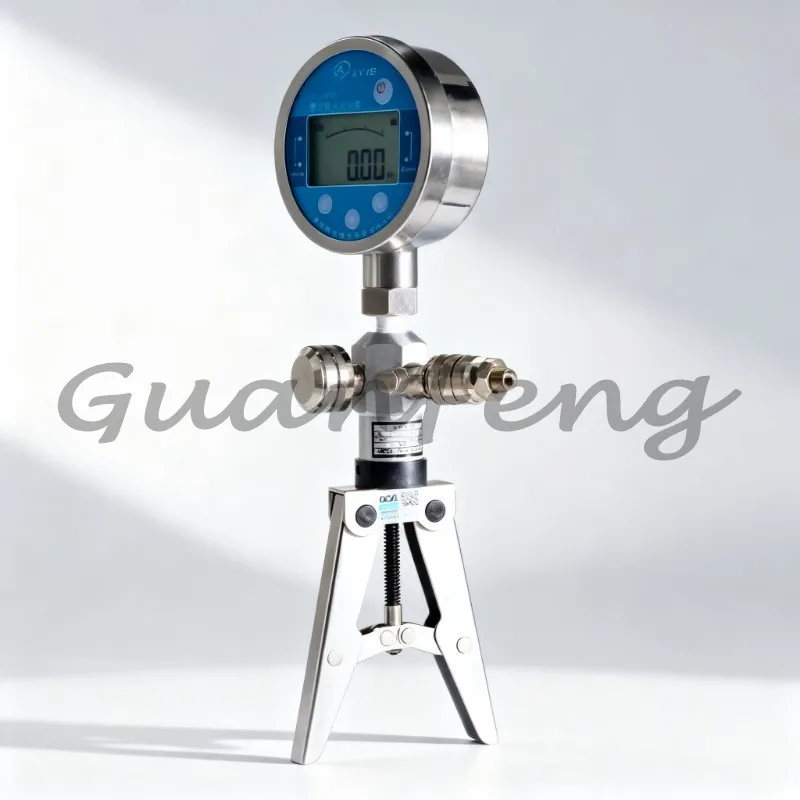Portable Multifunction Digital Pressure Gauge Hand Pump Pressure Calibrator Handheld Pressure Calibration Test Equipment