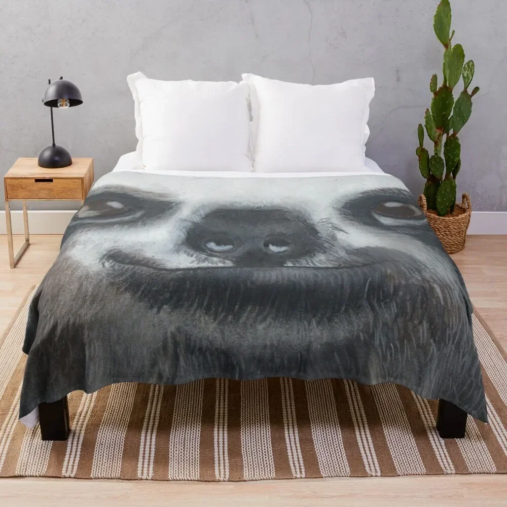 

Slow Sloth Throw Blanket Heavy Decorative Throw Blankets