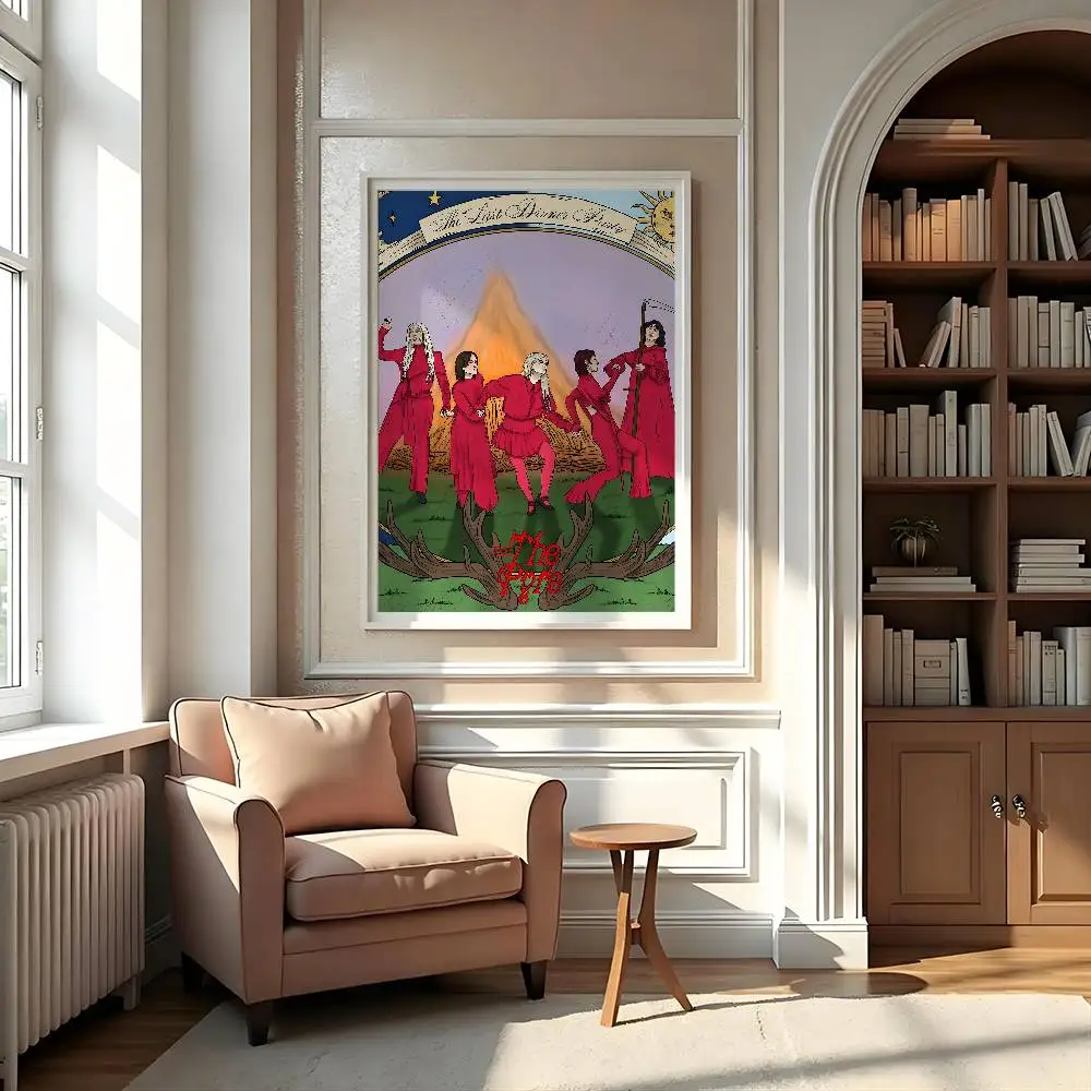 الفرقة حفلة العشاء الأخيرة من معرض ملصق بير يطبع ذاتية اللصق ديكور المنزل الديكور صور مطبوعة للحوائط غرفة المعيشة