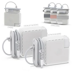 Juste de protection pour chargeur, adaptateur pour MacPlePro, Apple Air 12, 13, 13.3, 15.4, 16, USB 29W, 30W, 60W, 61W, 85W, 87W, 96W